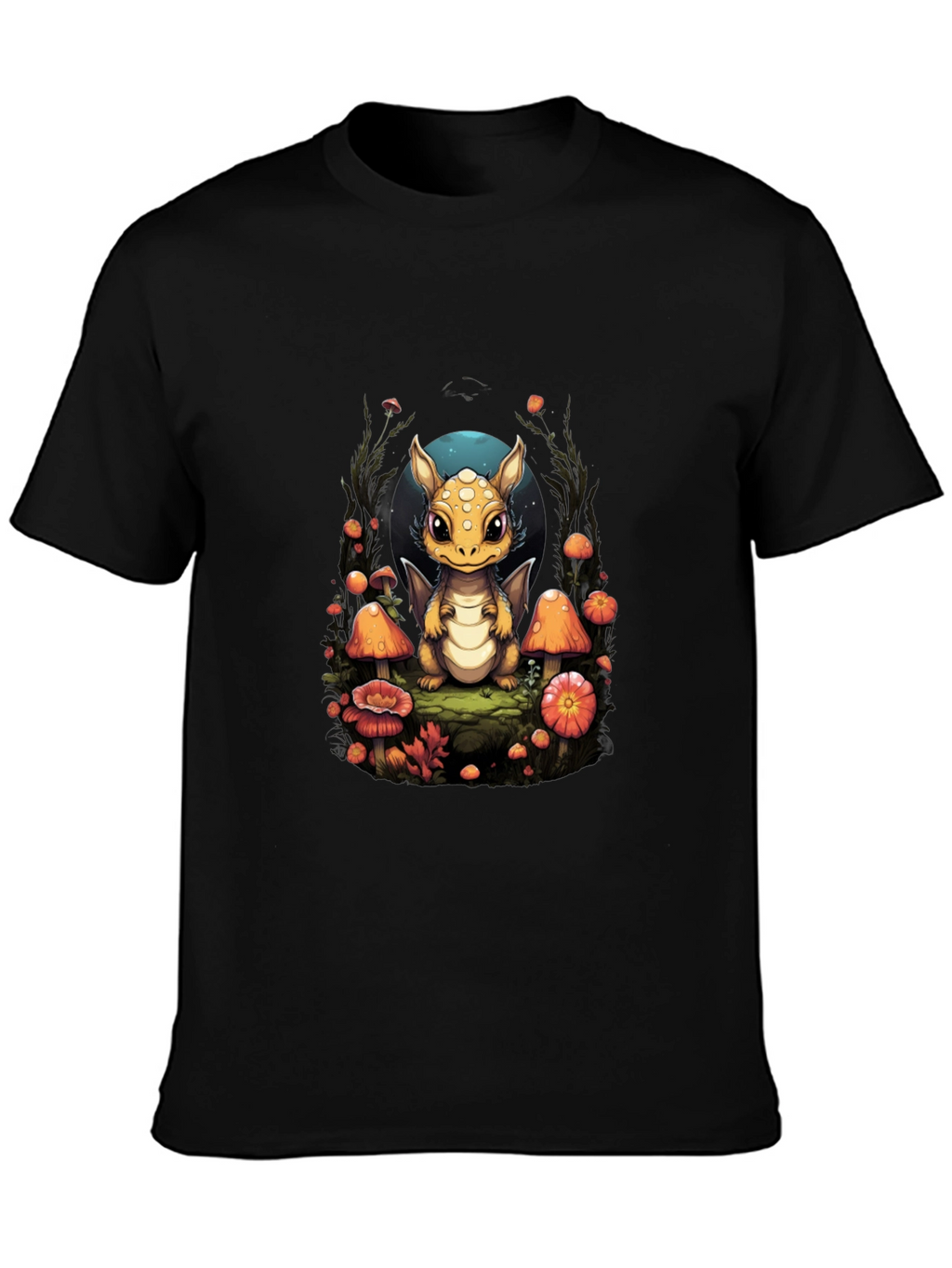 Cute Dragon Mushroom T-Shirt