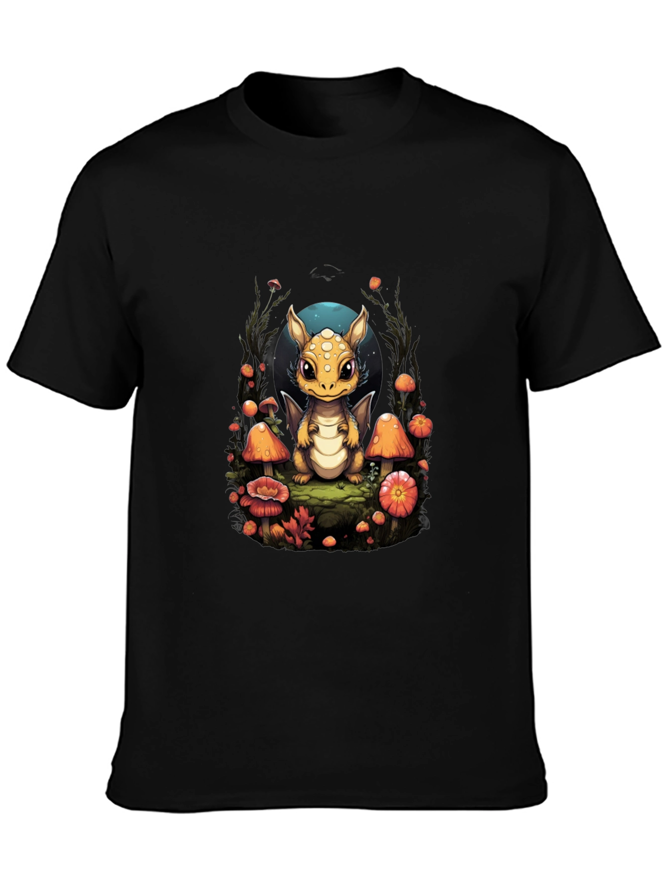 Cute Dragon Mushroom T-Shirt