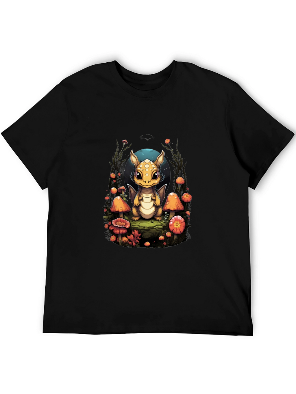 Cute Dragon Mushroom T-Shirt