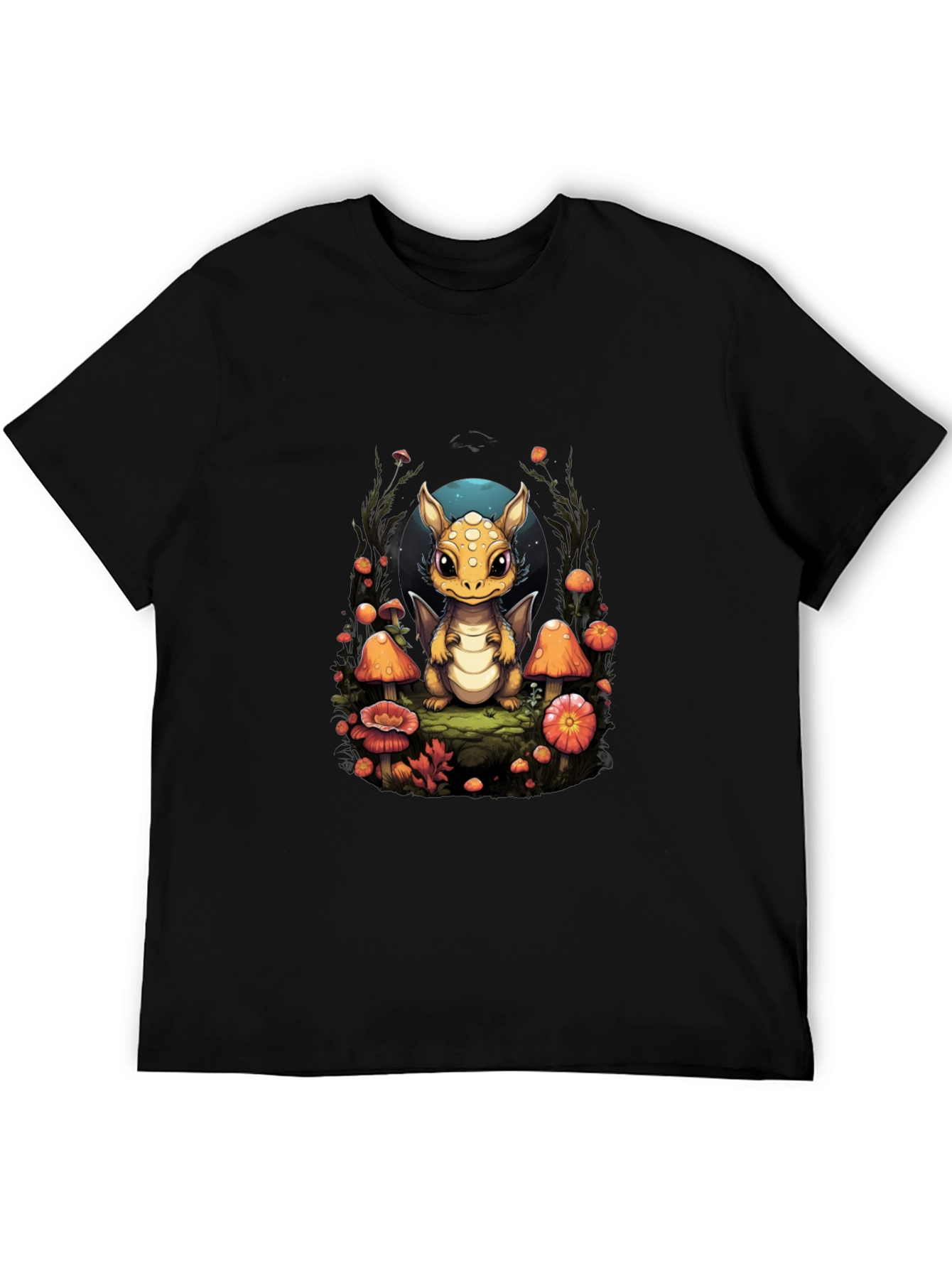 Cute Dragon Mushroom T-Shirt