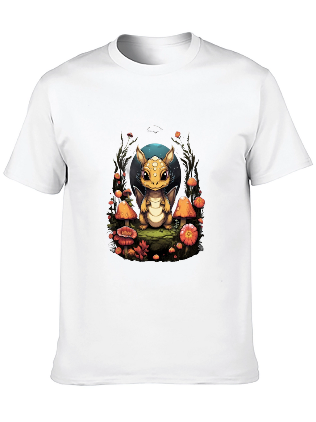 Cute Dragon Mushroom T-Shirt