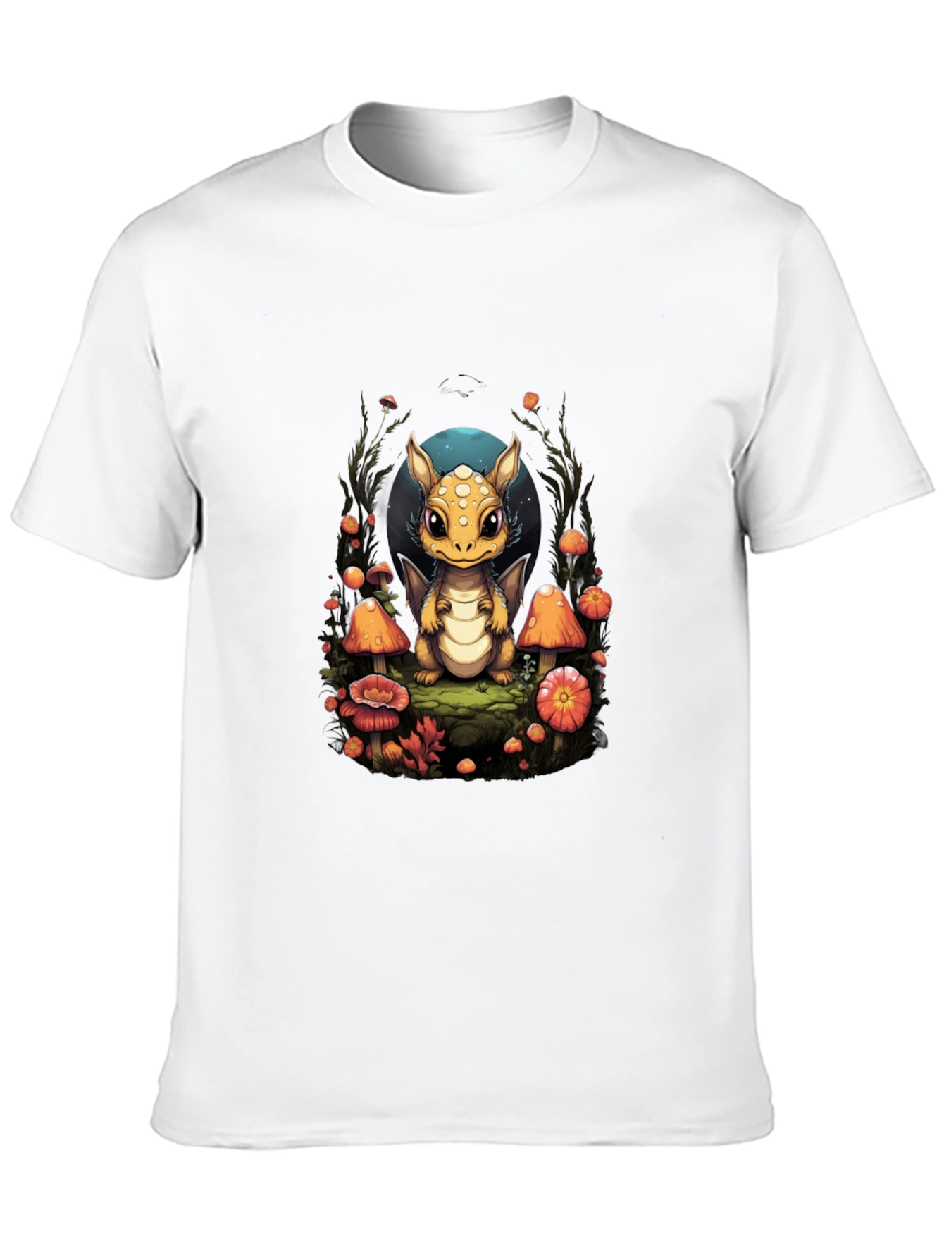 Cute Dragon Mushroom T-Shirt