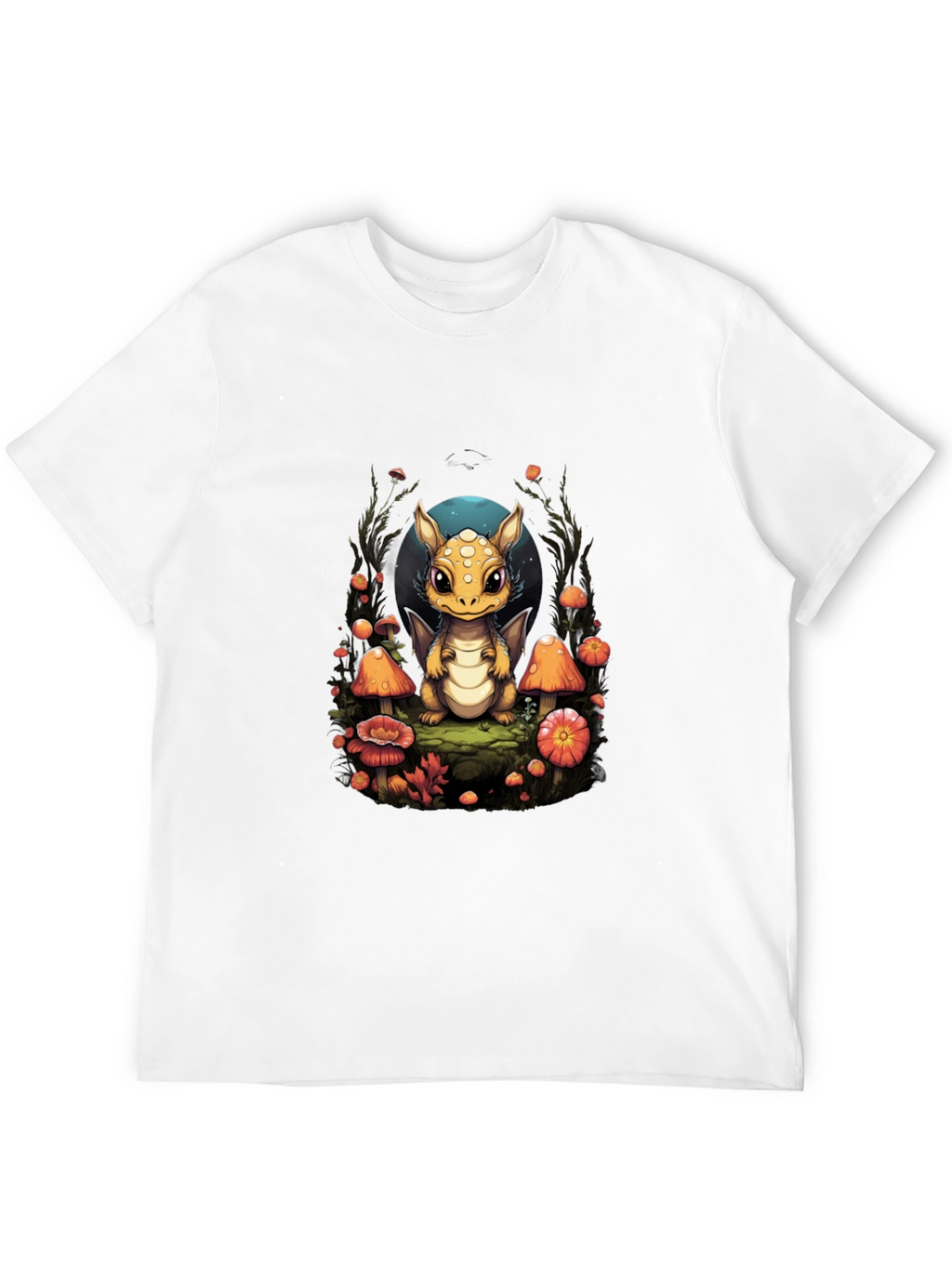Cute Dragon Mushroom T-Shirt