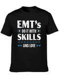 EMT Skills and Love Graphic T-Shirt