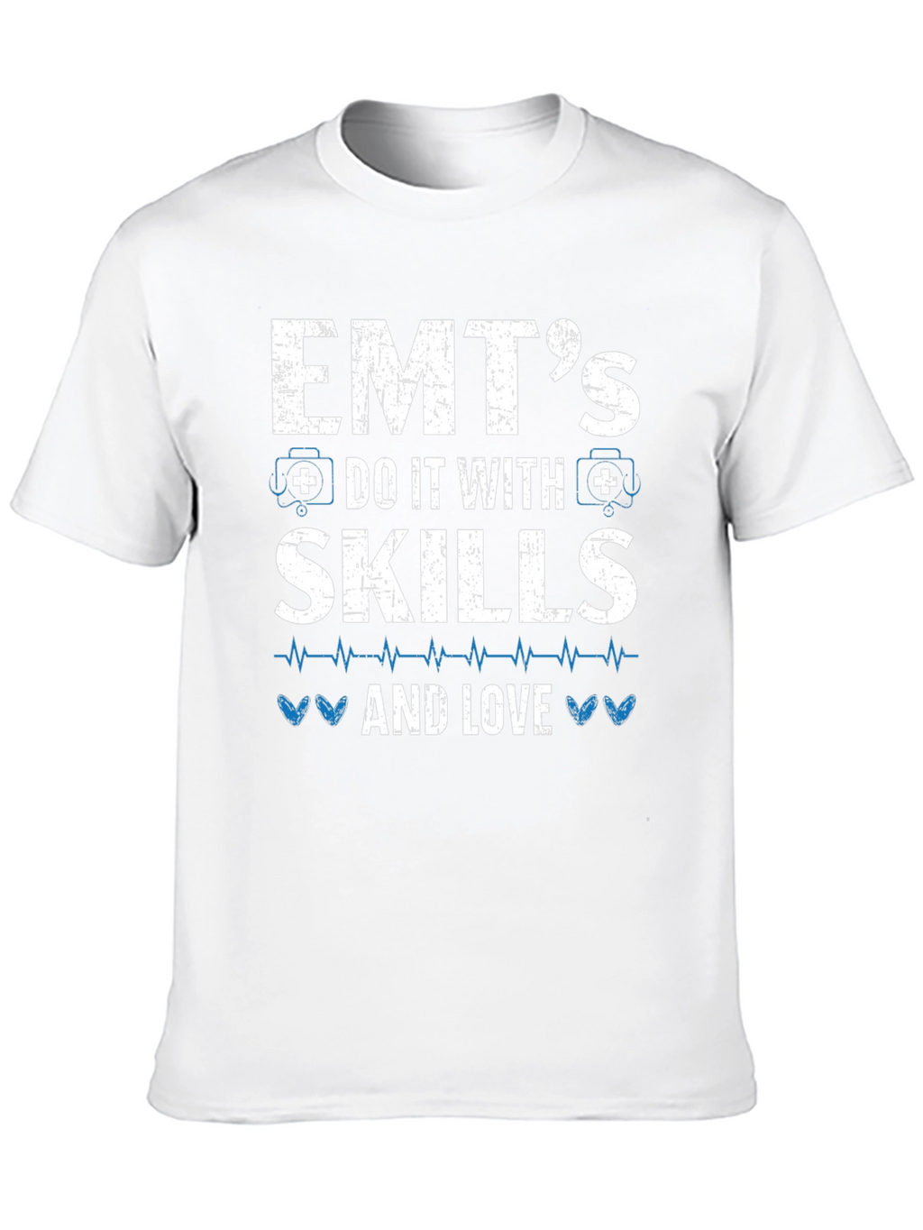 EMT Skills and Love Graphic T-Shirt