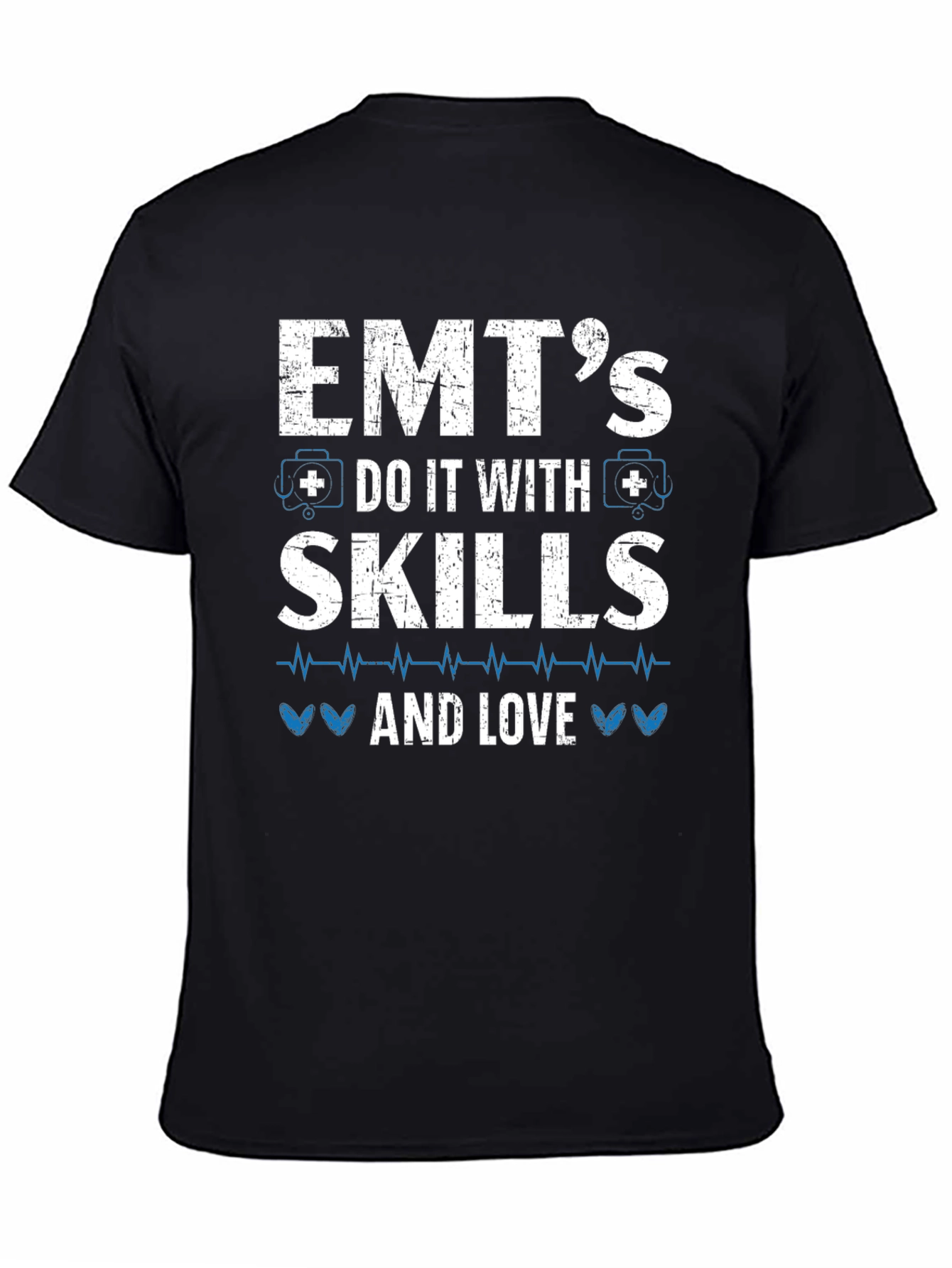 EMT Skills and Love Graphic T-Shirt