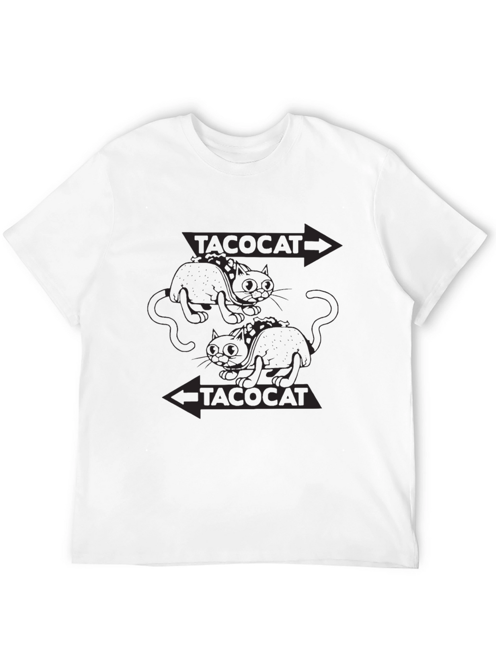 Tacocat Graphic Tee - Mens Black T-Shirt