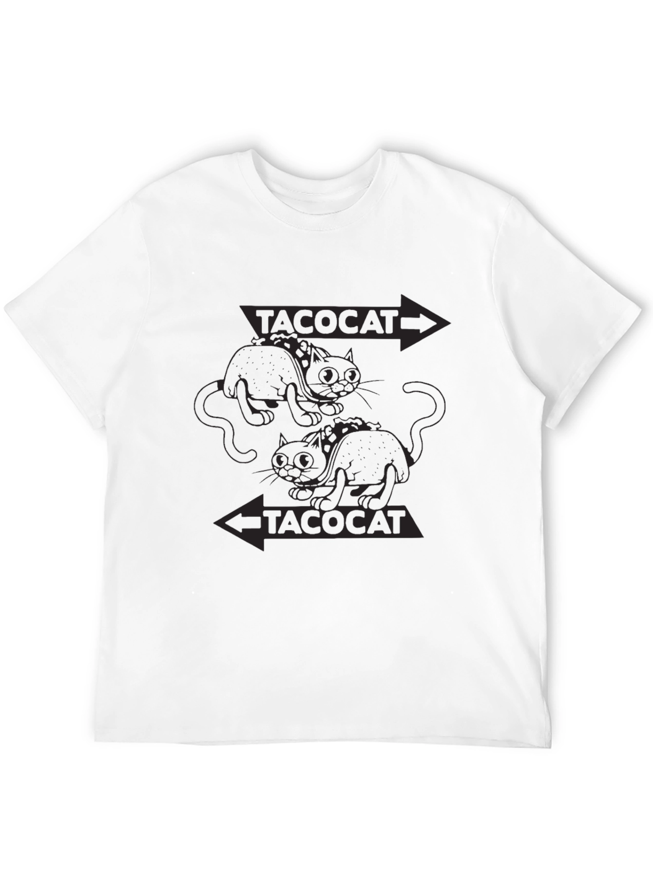 Tacocat Graphic Tee - Mens Black T-Shirt