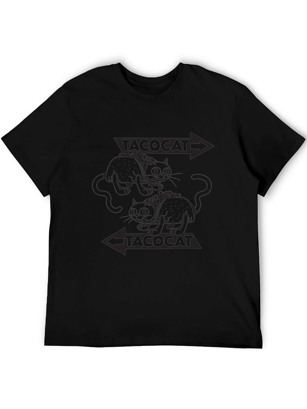 Tacocat Graphic Tee - Mens Black T-Shirt
