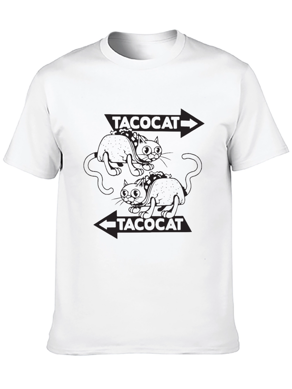 Tacocat Graphic Tee - Mens Black T-Shirt