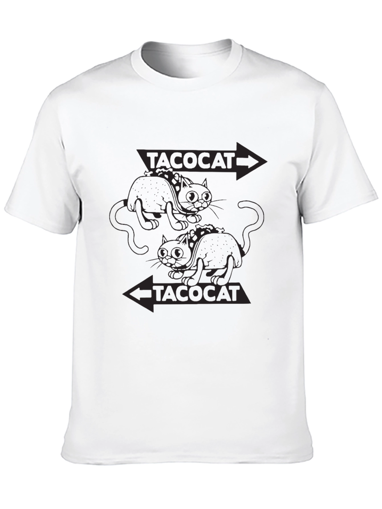 Tacocat Graphic Tee - Mens Black T-Shirt