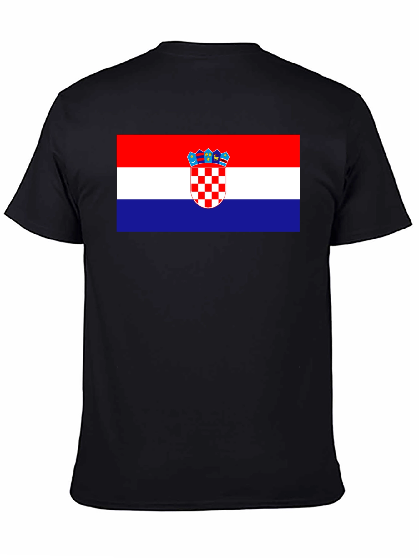 Croatian Flag T-Shirt - Red White Blue
