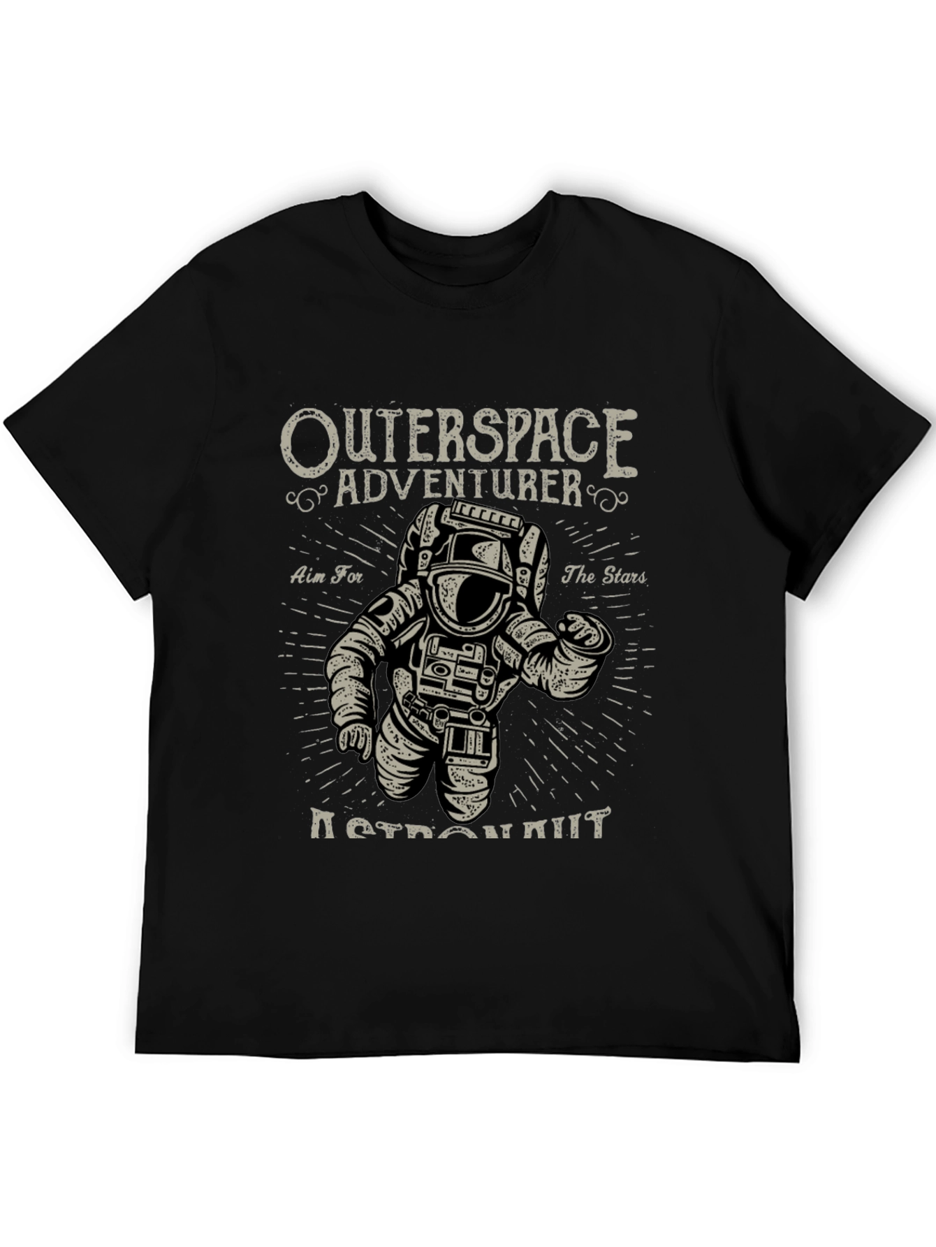 Outerspace Astronaut Graphic T-Shirt - Adventure Awaits!