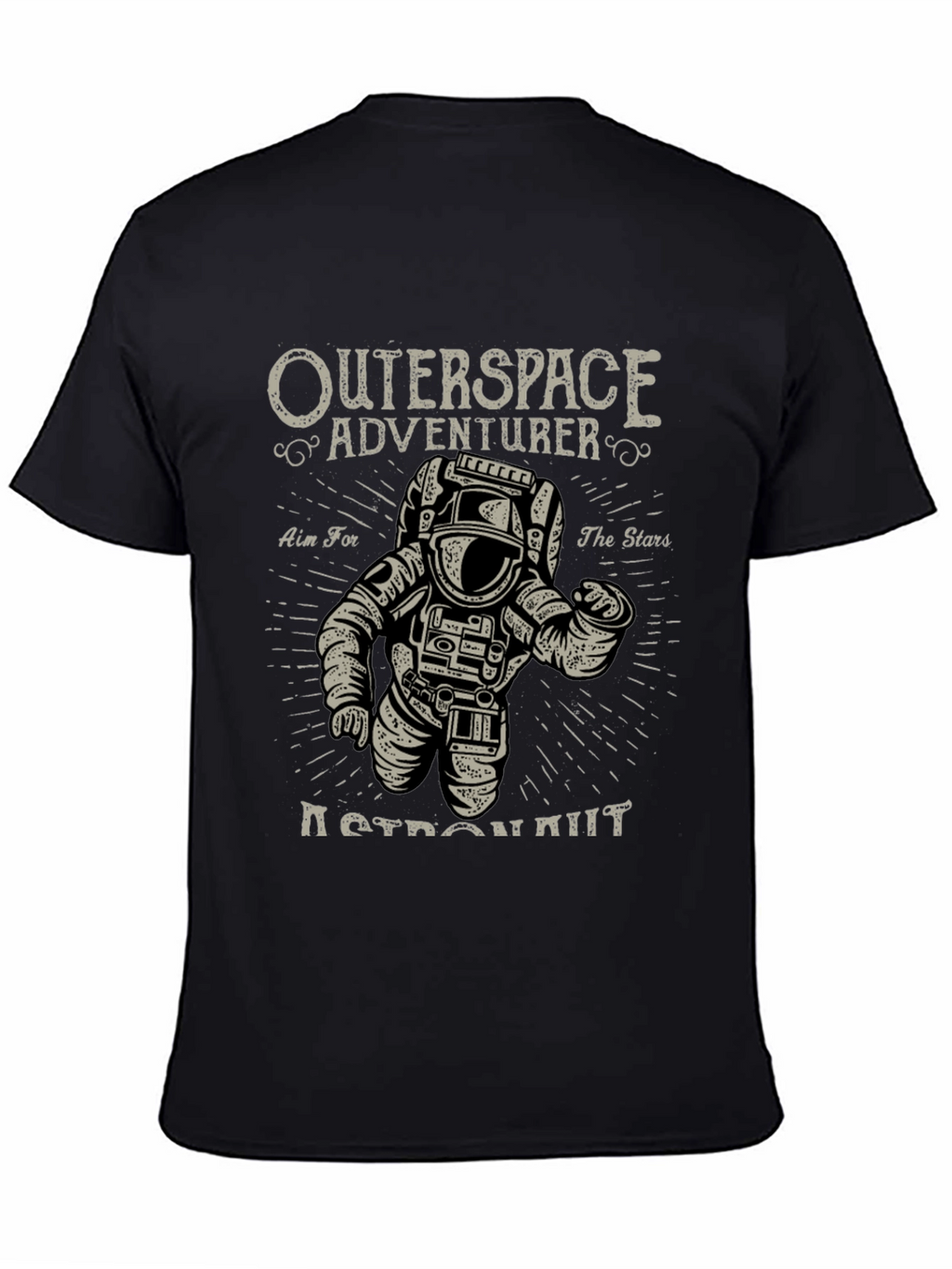 Outerspace Astronaut Graphic T-Shirt - Adventure Awaits!