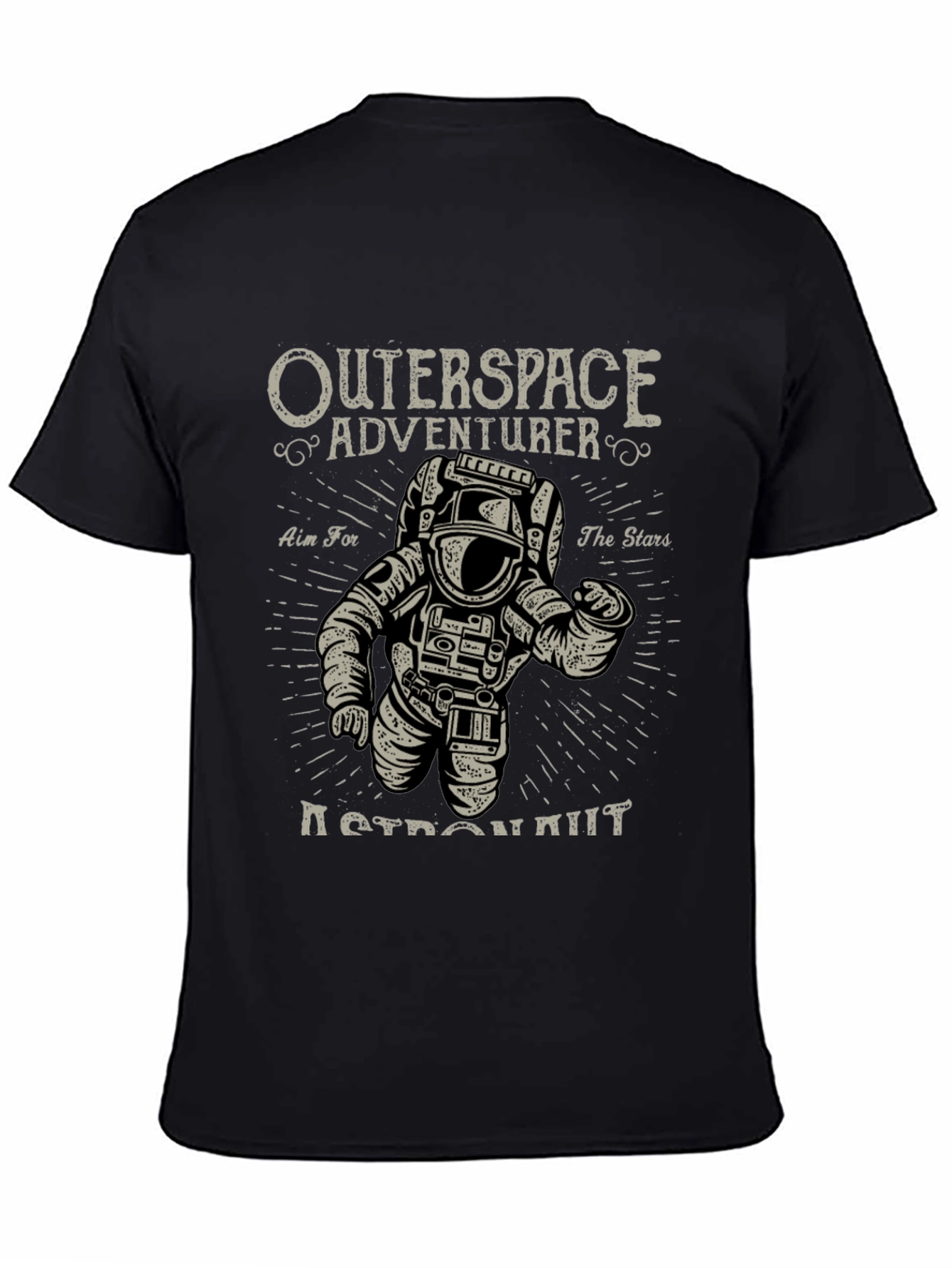 Outerspace Astronaut Graphic T-Shirt - Adventure Awaits!