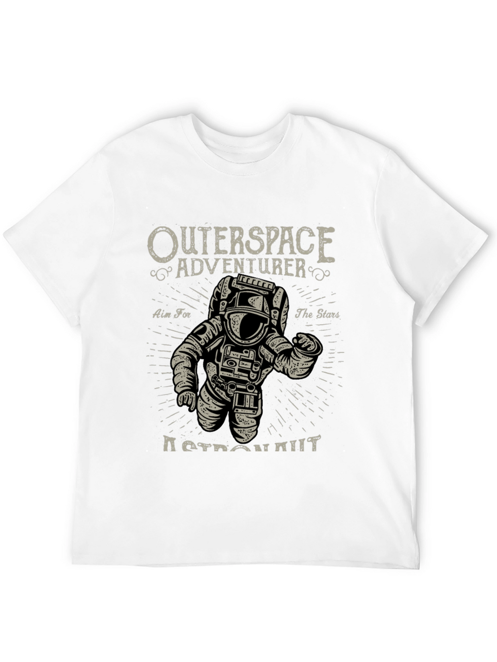 Outerspace Astronaut Graphic T-Shirt - Adventure Awaits!