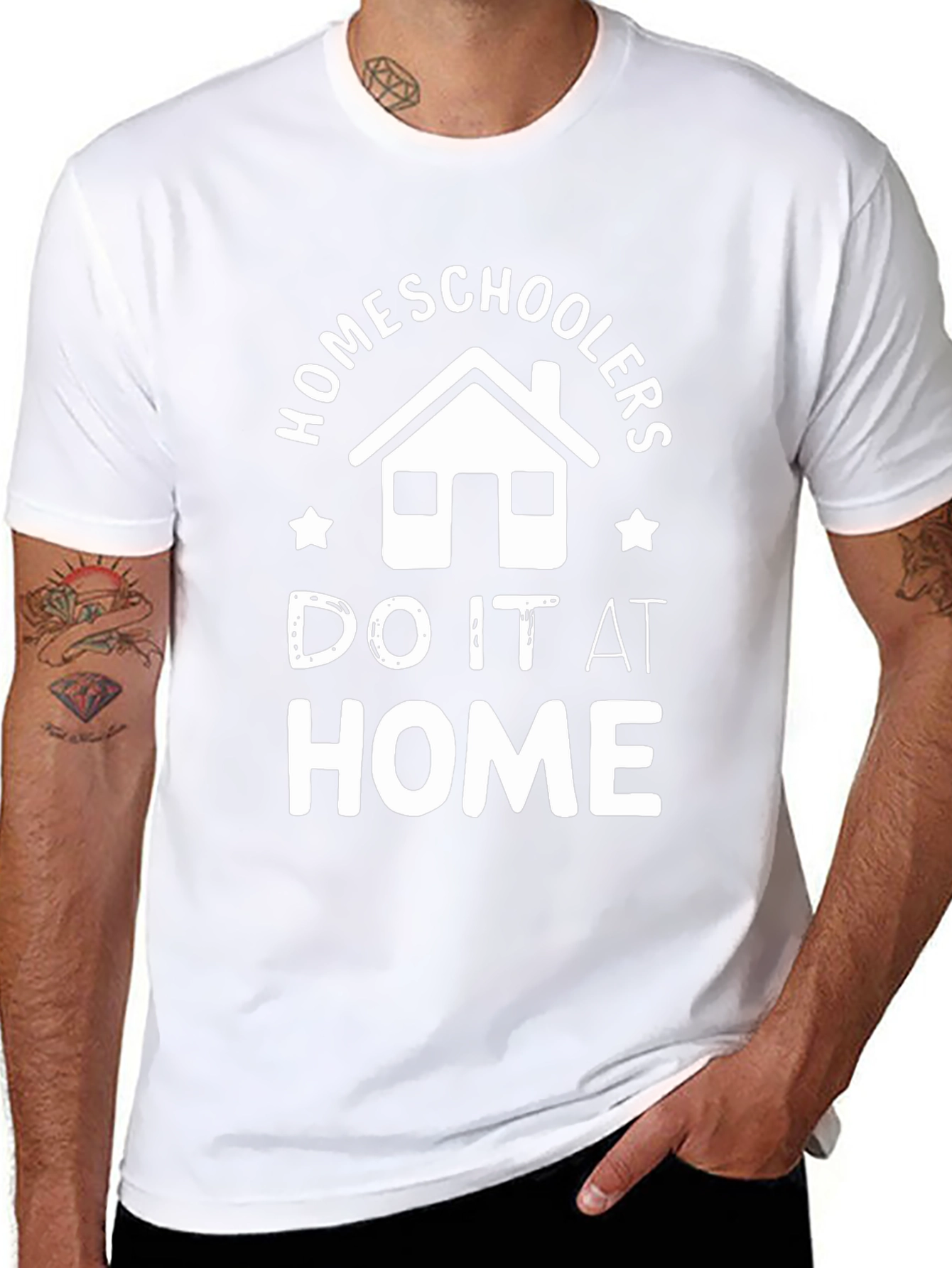 Homeschoolers Do It At Home T-Shirt