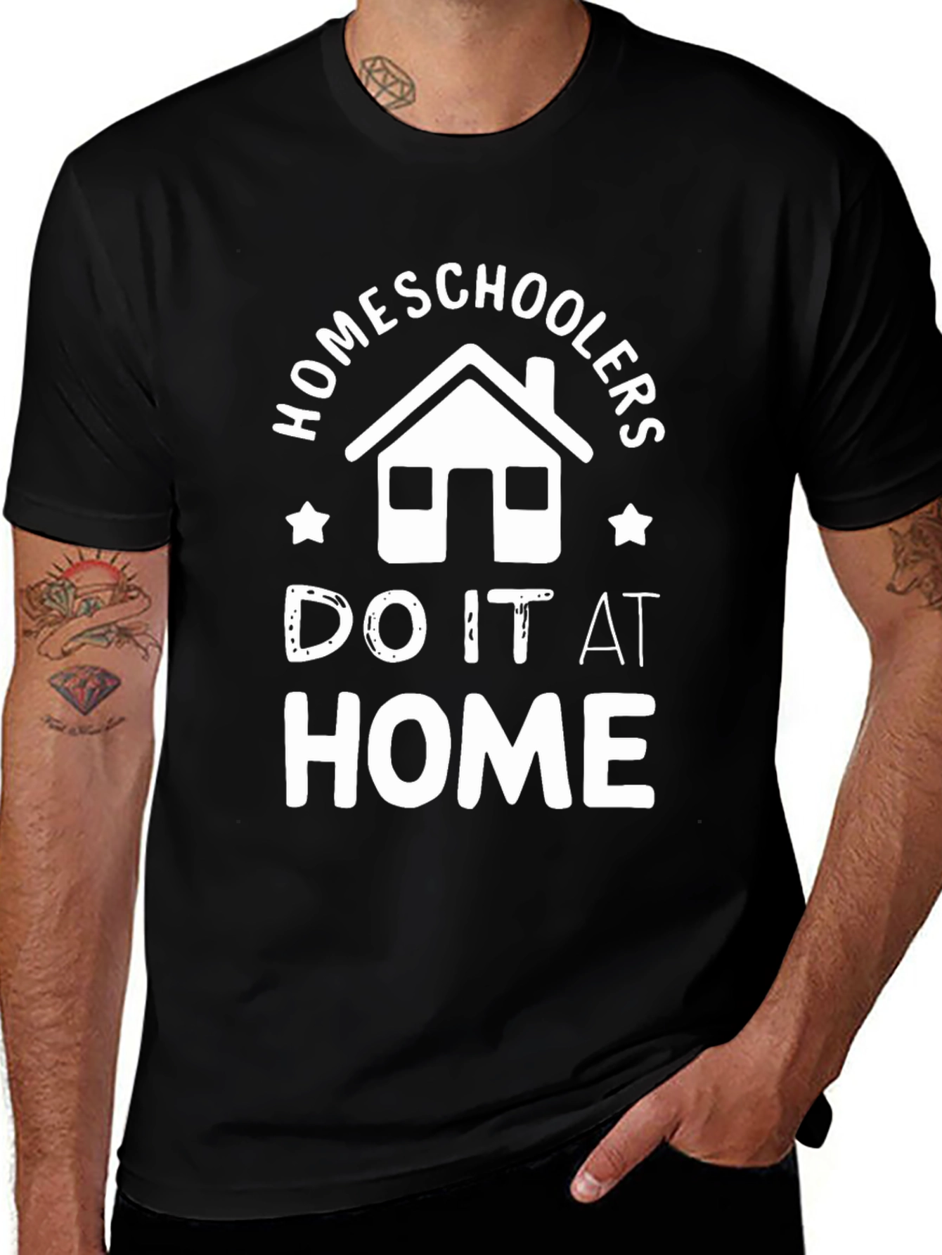 Homeschoolers Do It At Home T-Shirt