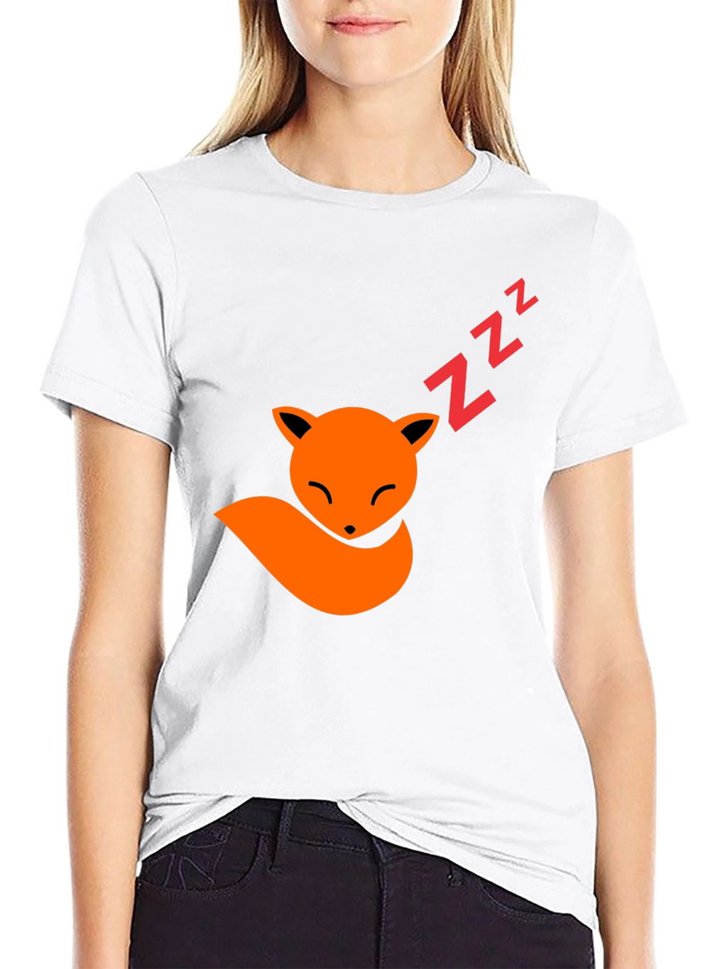 Fox Nap T-Shirt - Comfy Cotton Graphic Tee