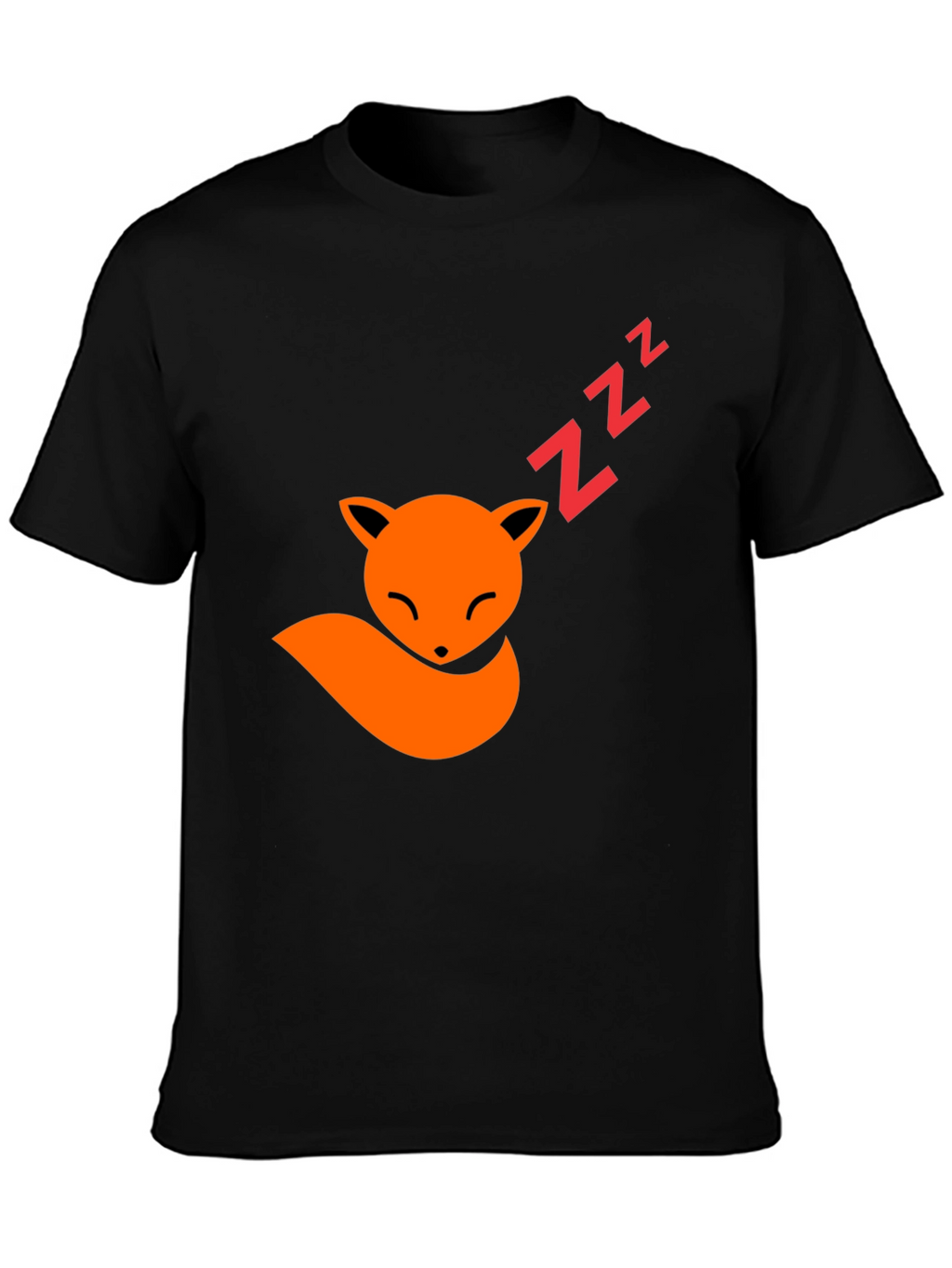 Fox Nap T-Shirt - Comfy Cotton Graphic Tee
