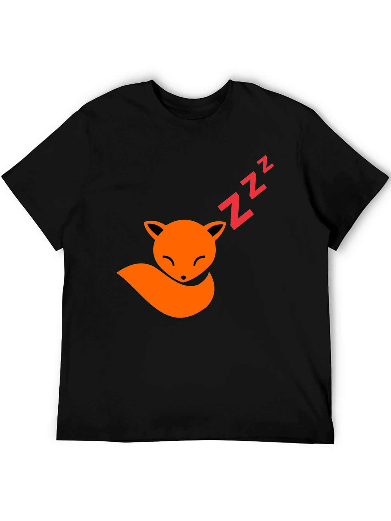 Fox Nap T-Shirt - Comfy Cotton Graphic Tee