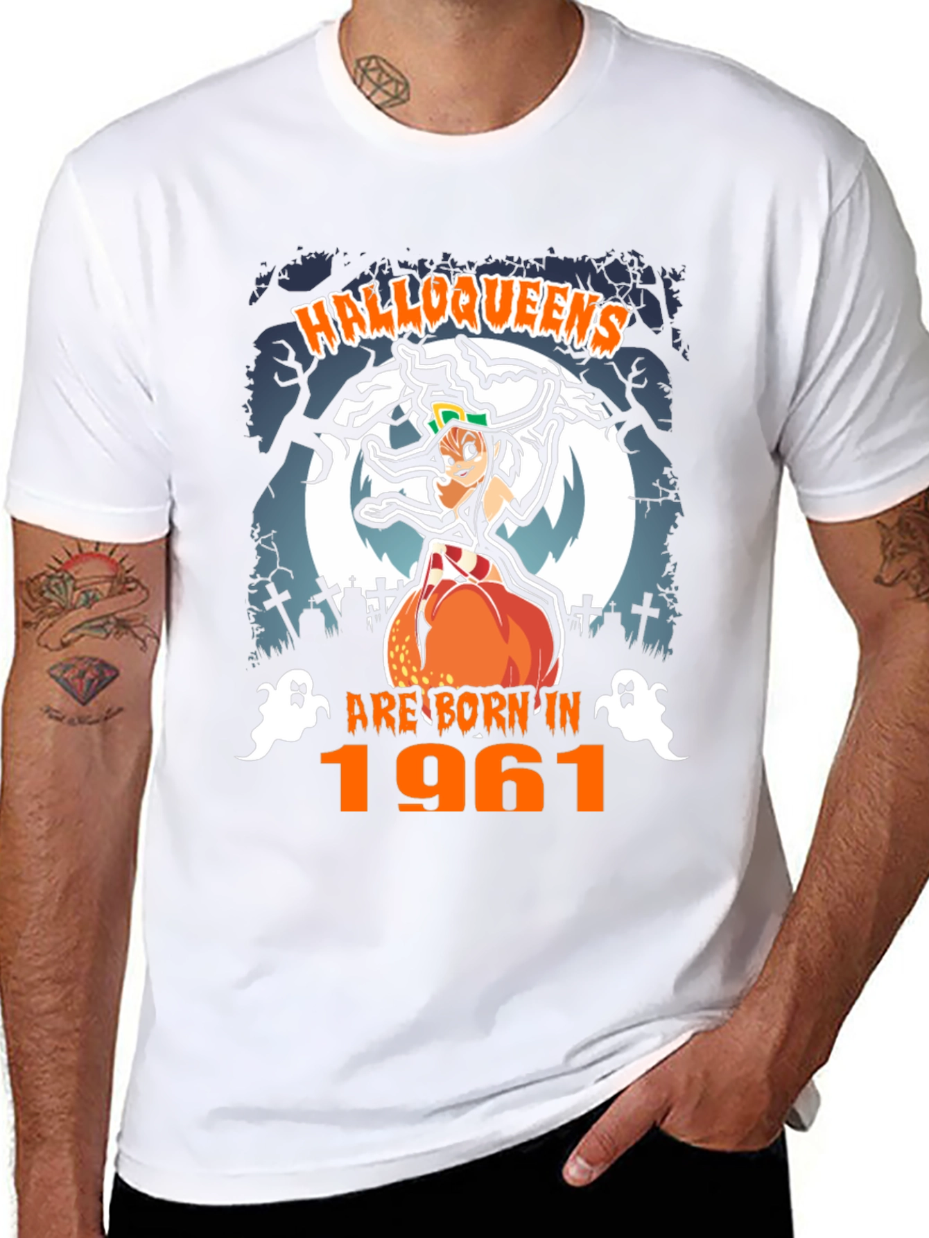 Halloqueens Born in 1961 T-Shirt