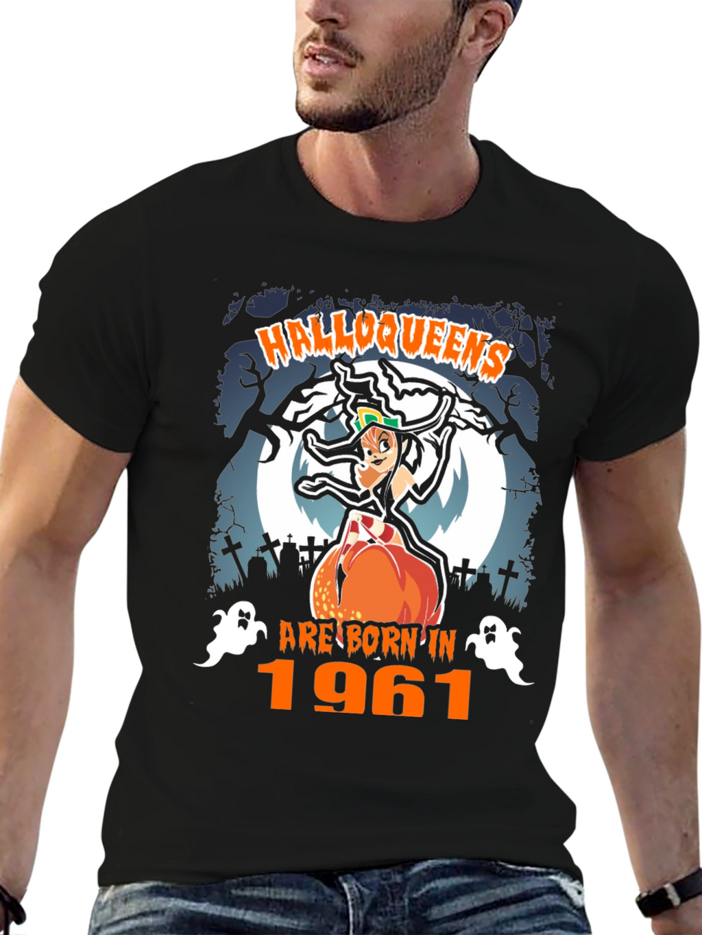 Halloqueens Born in 1961 T-Shirt