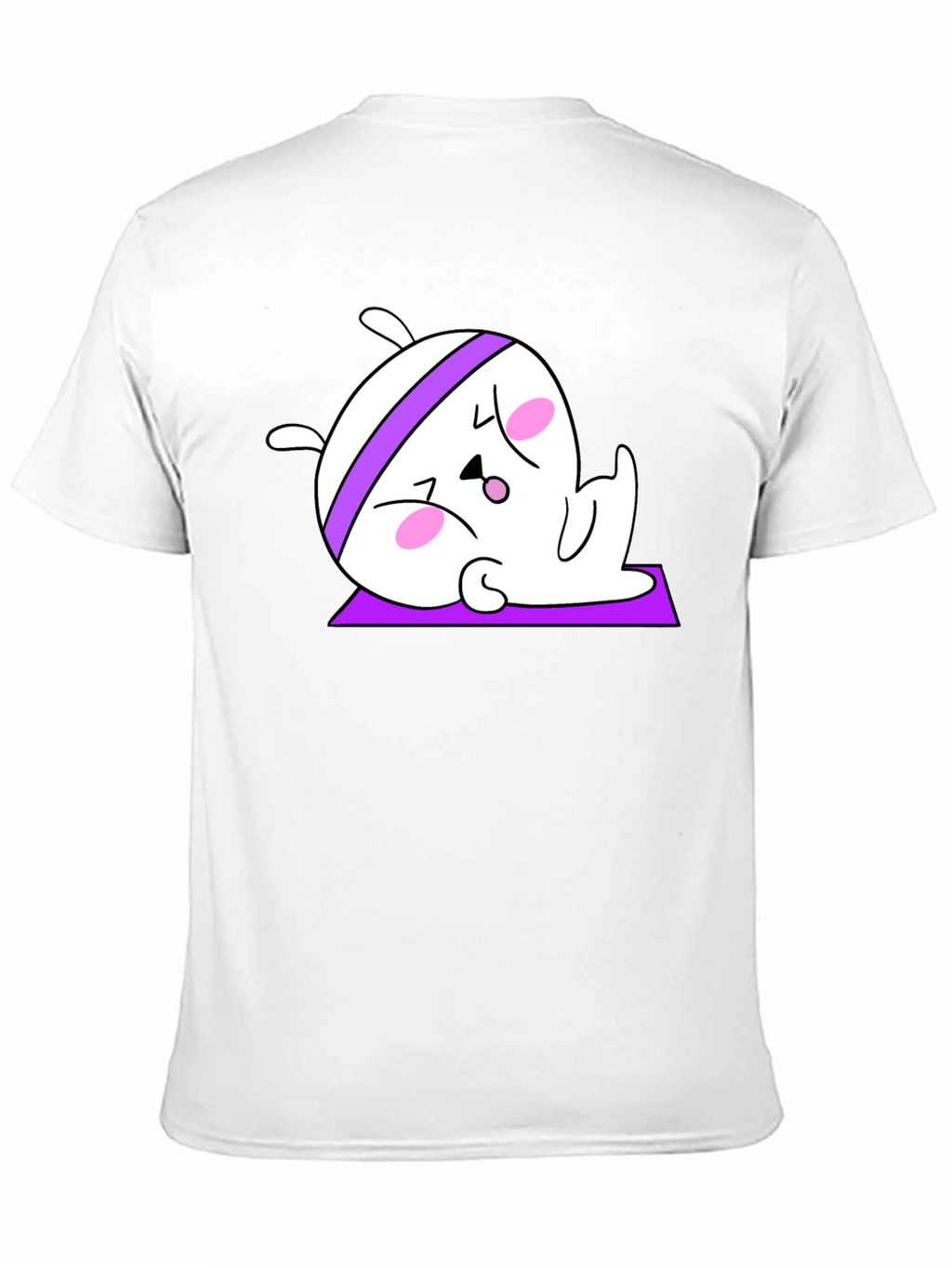 Yoga Bunny Black T-Shirt