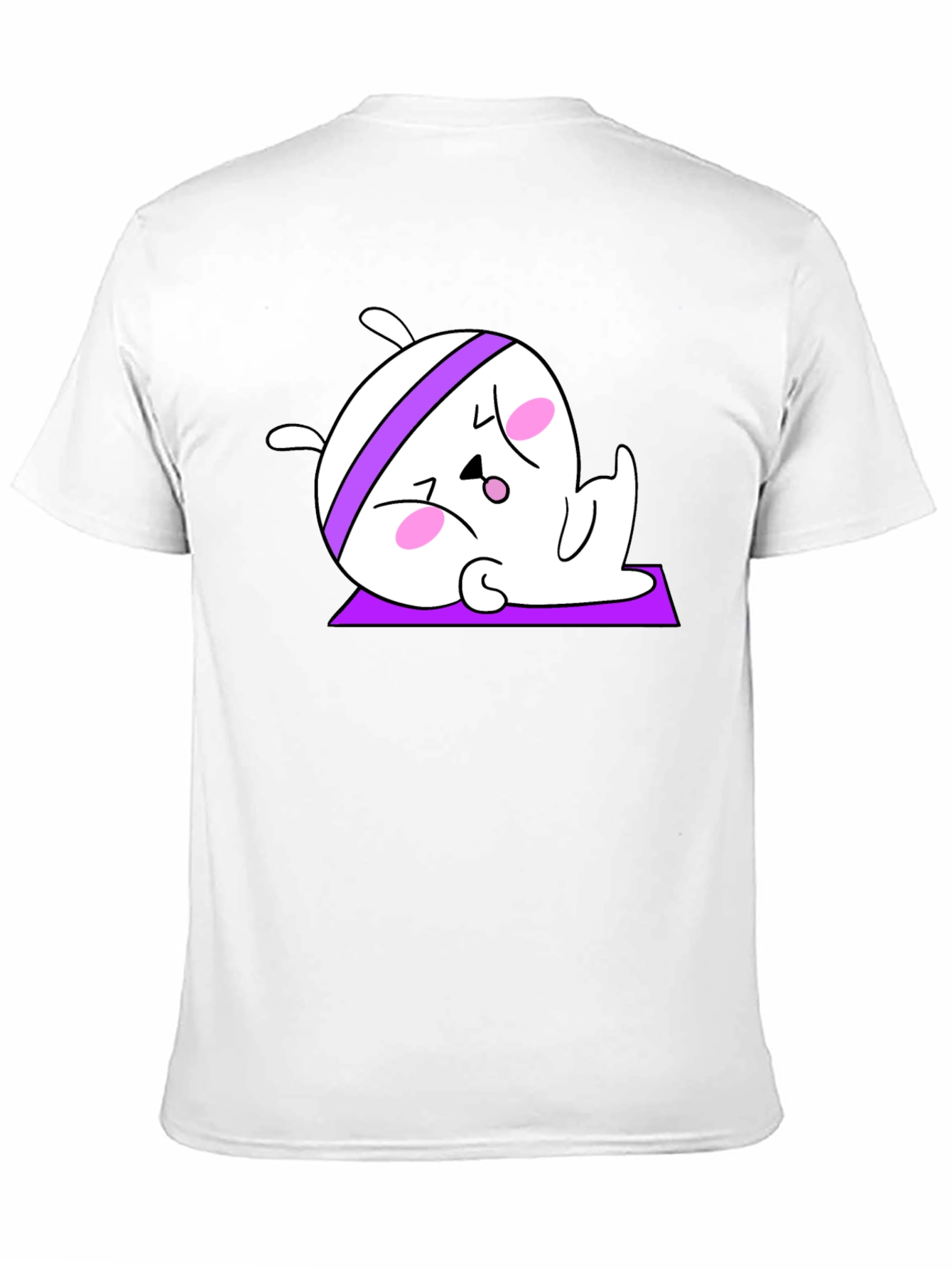 Yoga Bunny Black T-Shirt