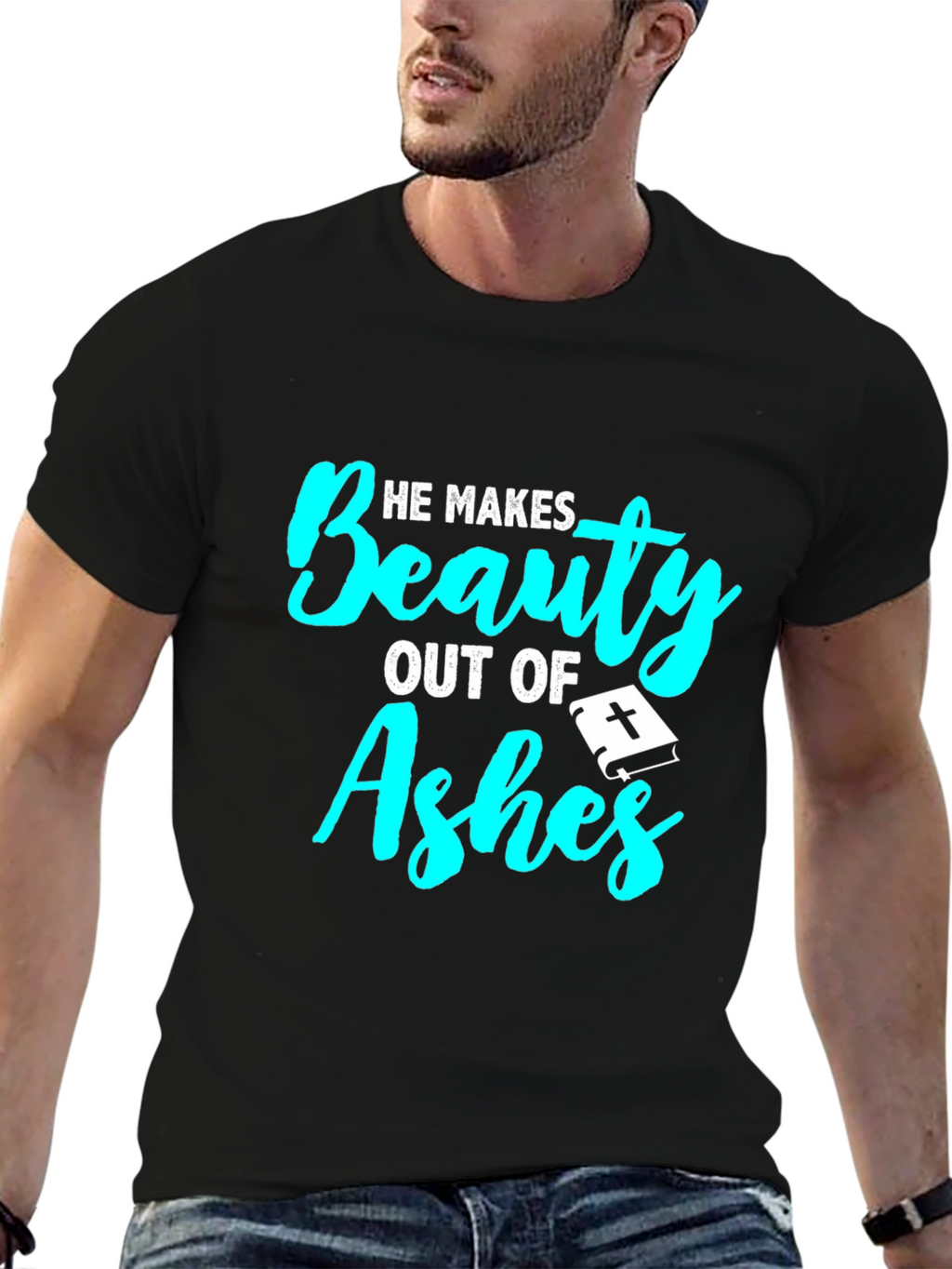 Beauty From Ashes Graphic Tee - Christian T-Shirt