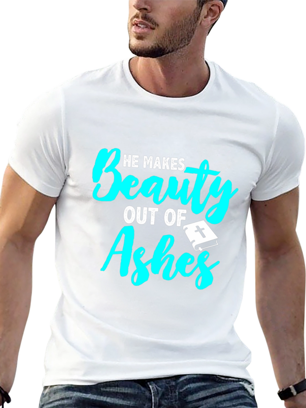 Beauty From Ashes Graphic Tee - Christian T-Shirt
