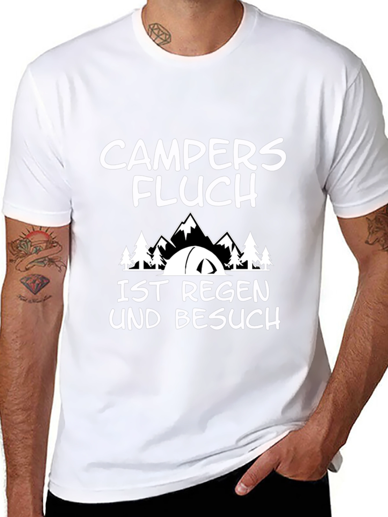Campers Curse T-Shirt - Camping Humor Tee