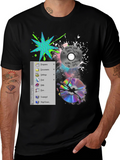 90s Nostalgia Tee: Windows & Broken CD Design