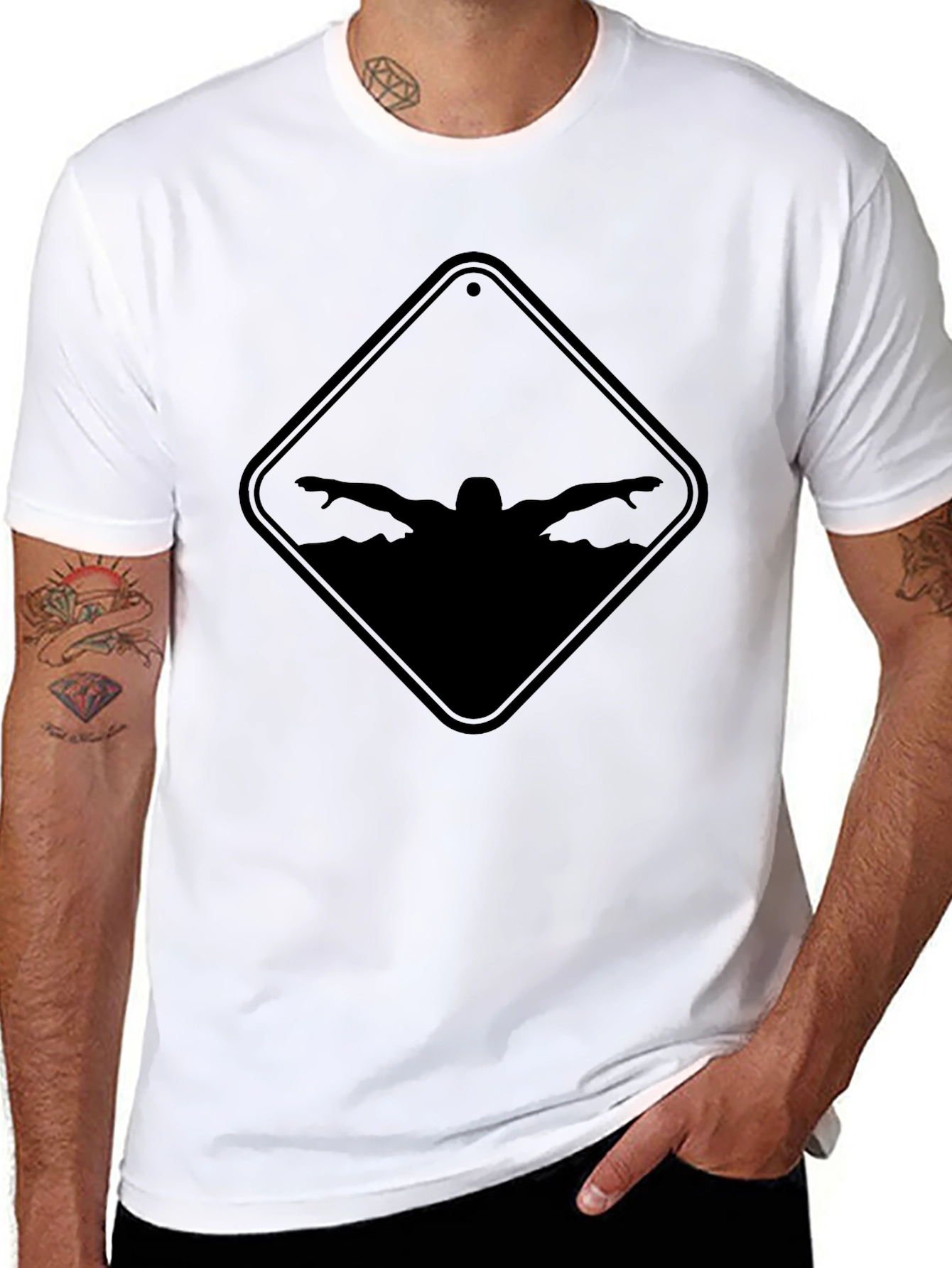 Black Diamond Swimmer T-Shirt