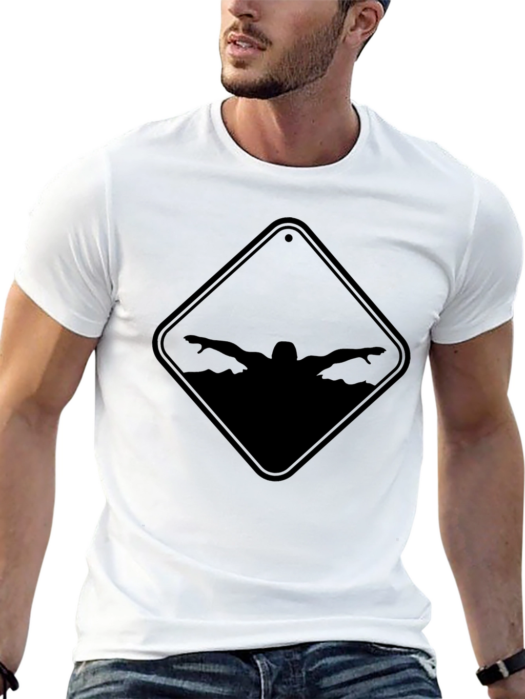 Black Diamond Swimmer T-Shirt