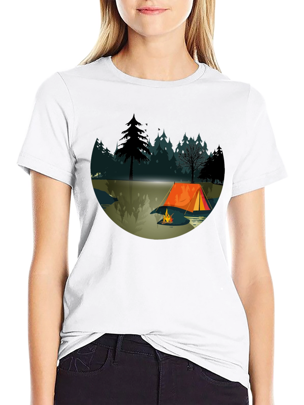 Camping Trip Graphic Tee - Outdoor Adventure Shirt