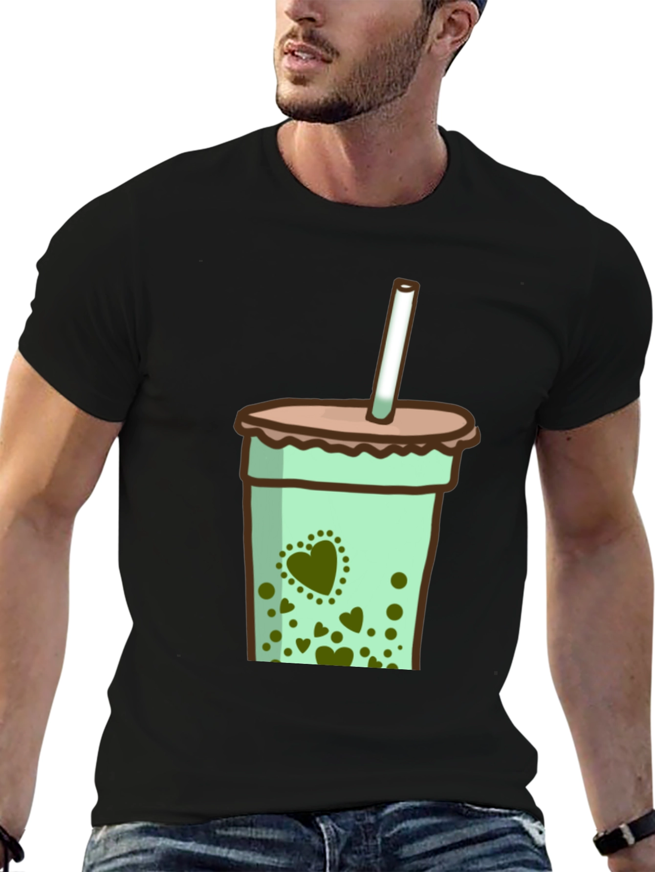 Bubble Tea Graphic Tee - Cute Casual Style