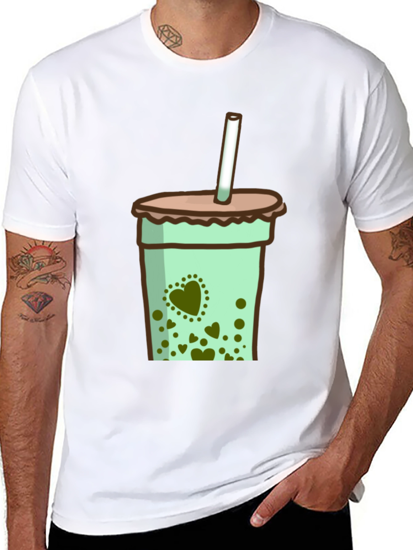 Bubble Tea Graphic Tee - Cute Casual Style