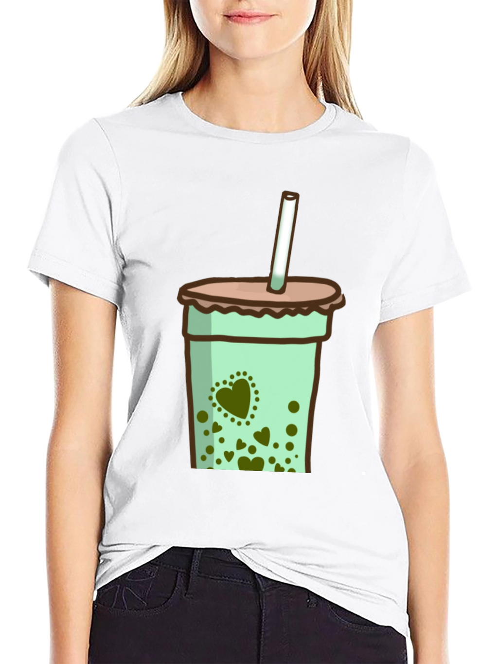 Bubble Tea Graphic Tee - Cute Casual Style