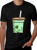 Bubble Tea Graphic Tee - Cute Casual Style