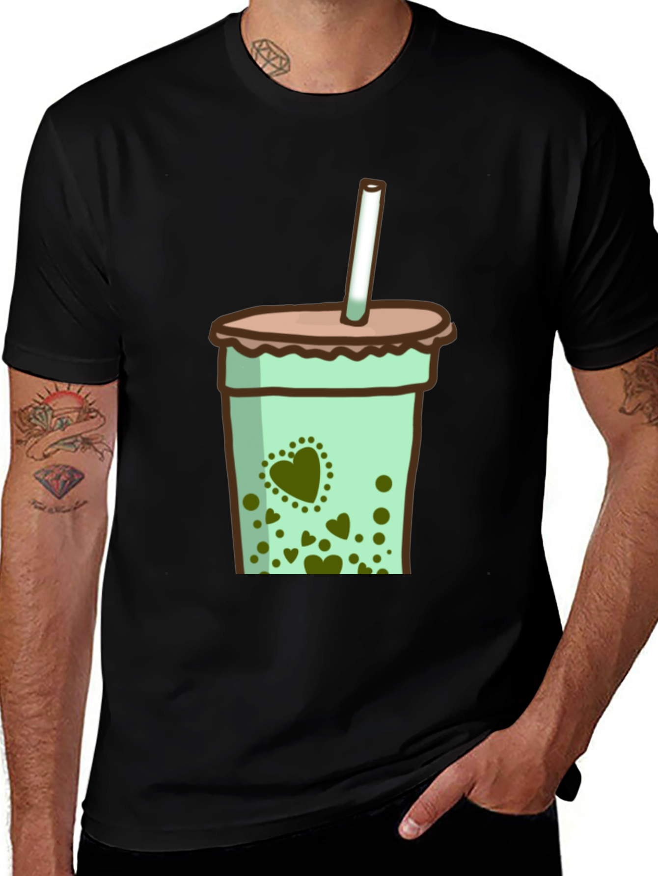 Bubble Tea Graphic Tee - Cute Casual Style