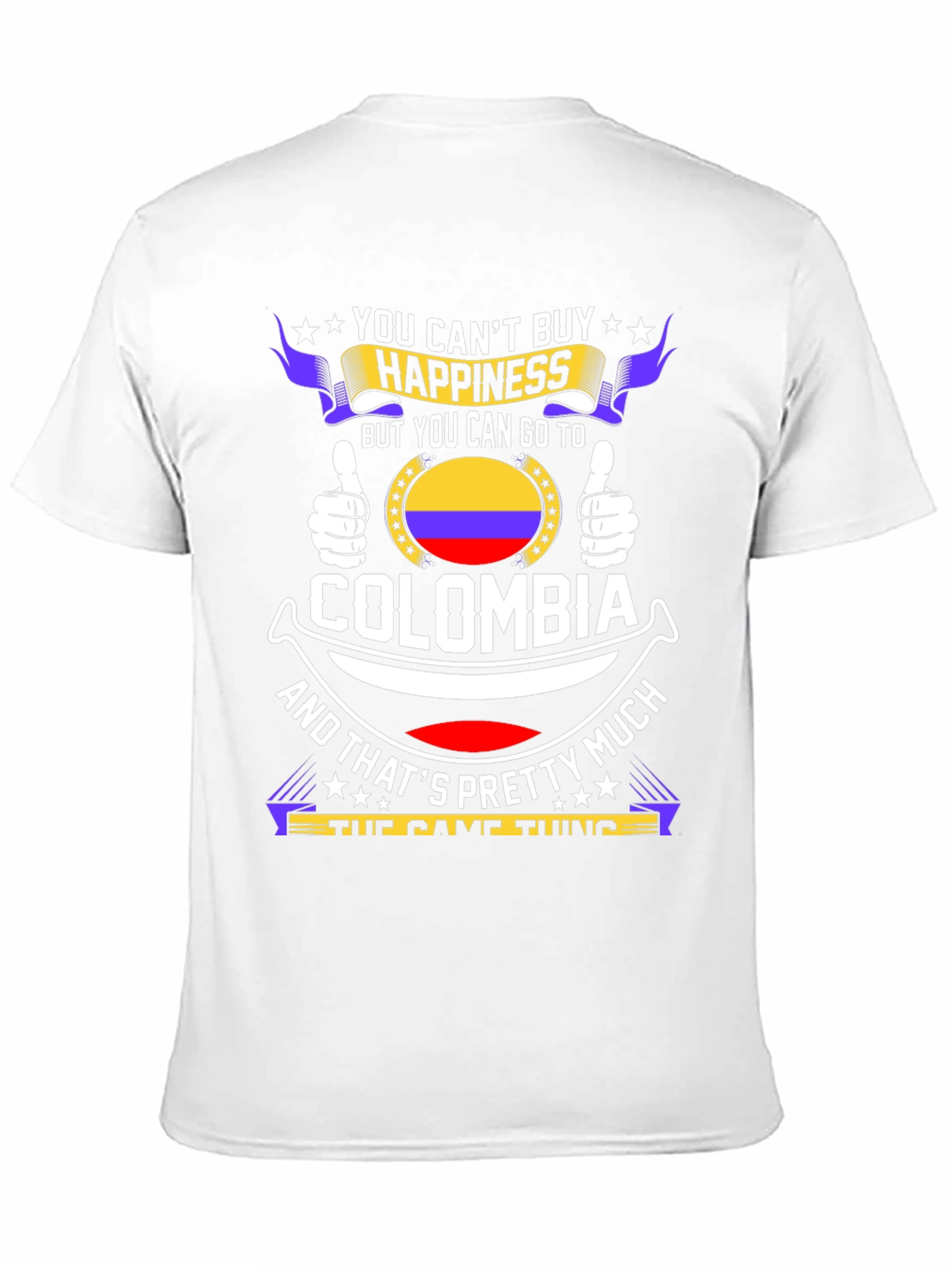 Colombia Happiness Graphic Tee