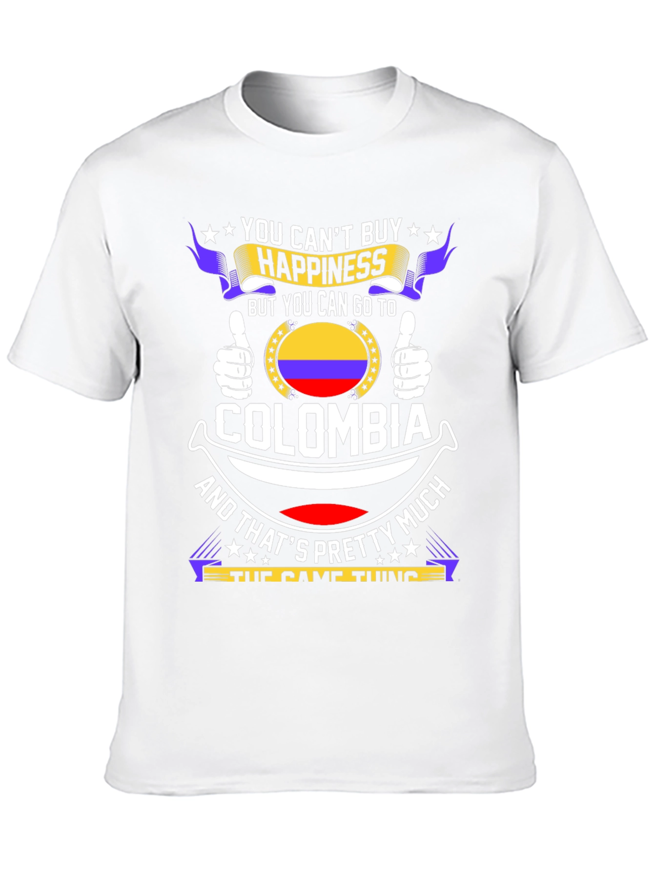 Colombia Happiness Graphic Tee