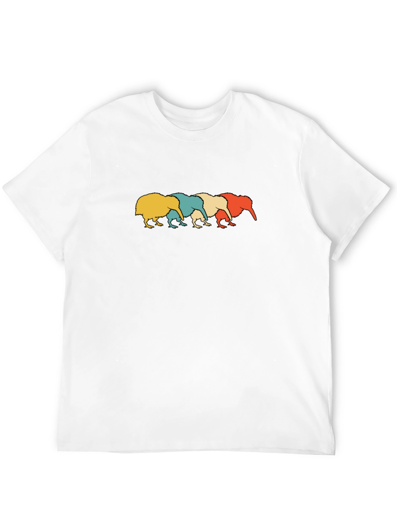 Retro Kiwi Bird Graphic Tee