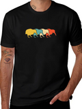 Retro Kiwi Bird Graphic Tee