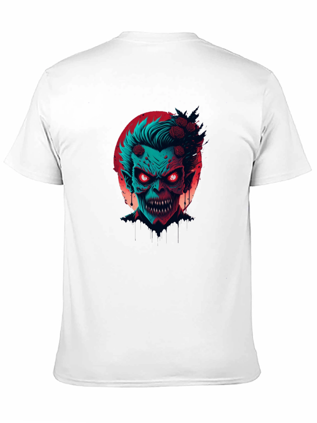 Monster Graphic Print Crew Neck T-Shirt