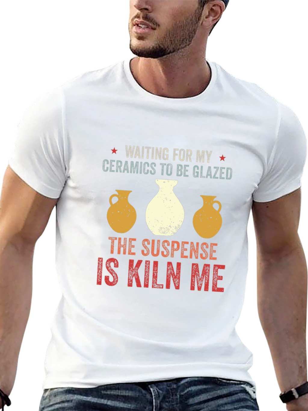 Waiting for My Ceramics T-Shirt
