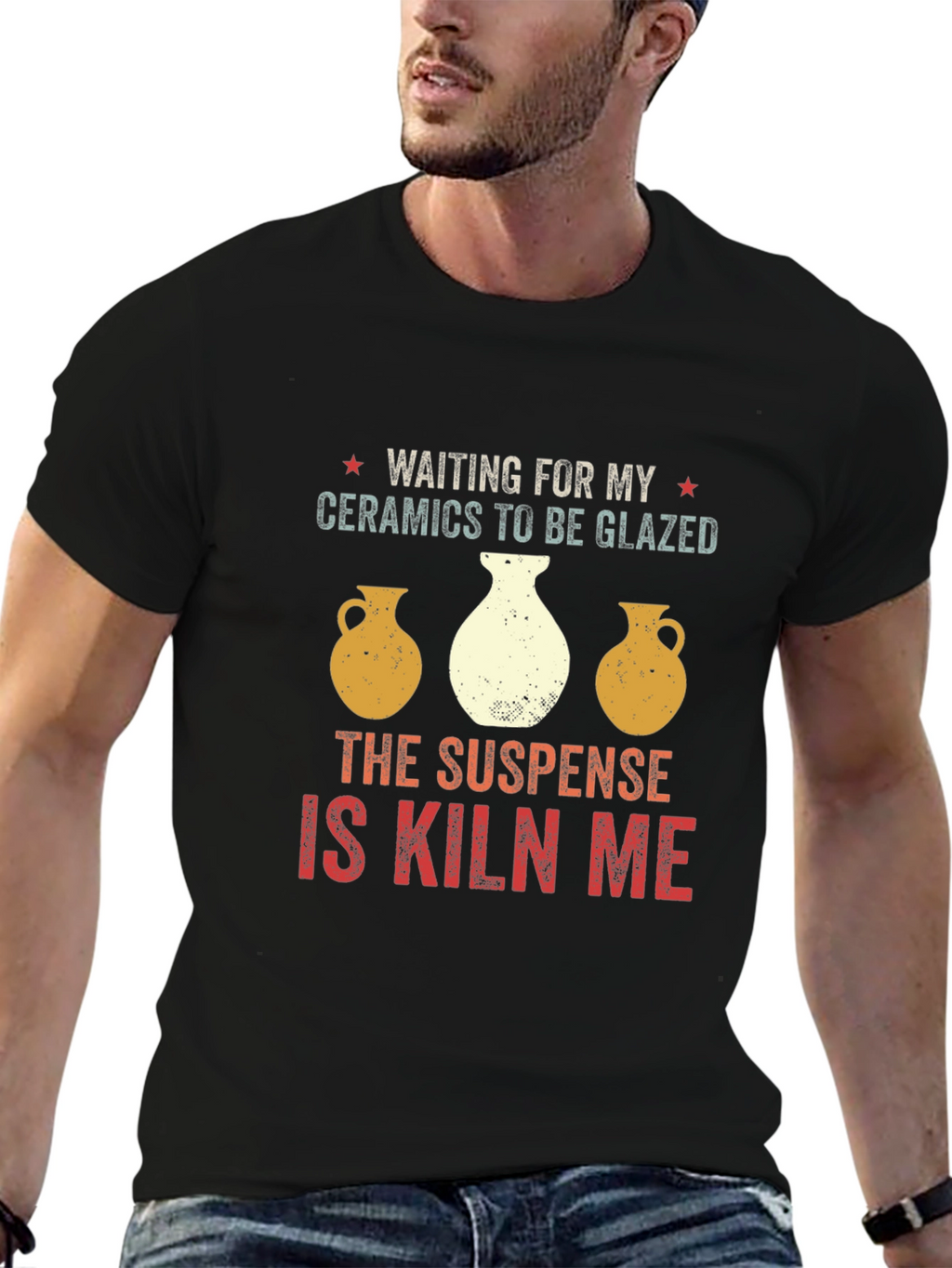 Waiting for My Ceramics T-Shirt