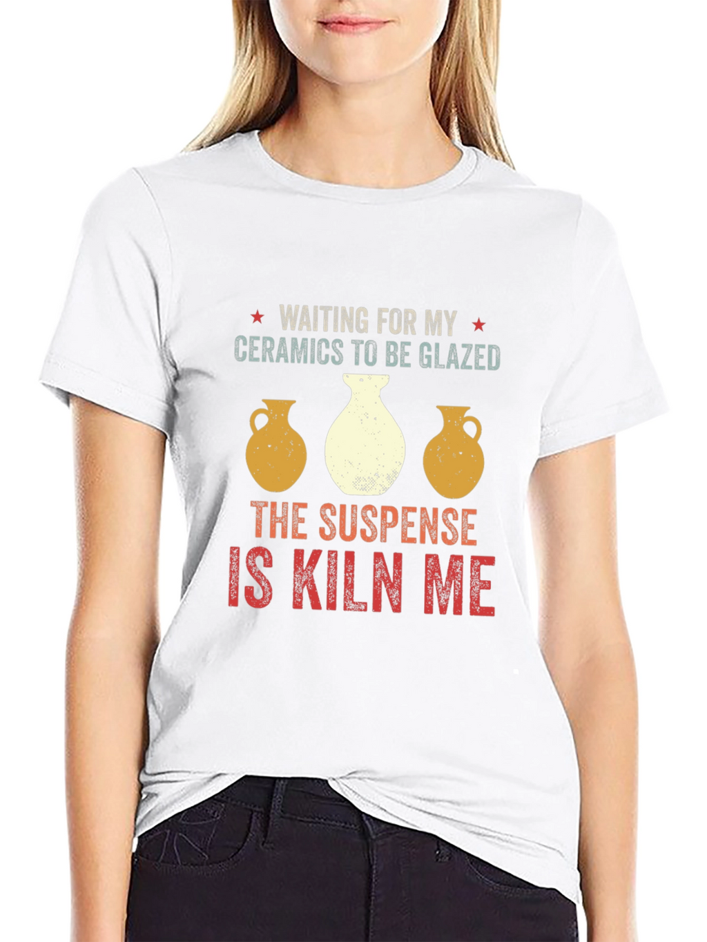 Waiting for My Ceramics T-Shirt