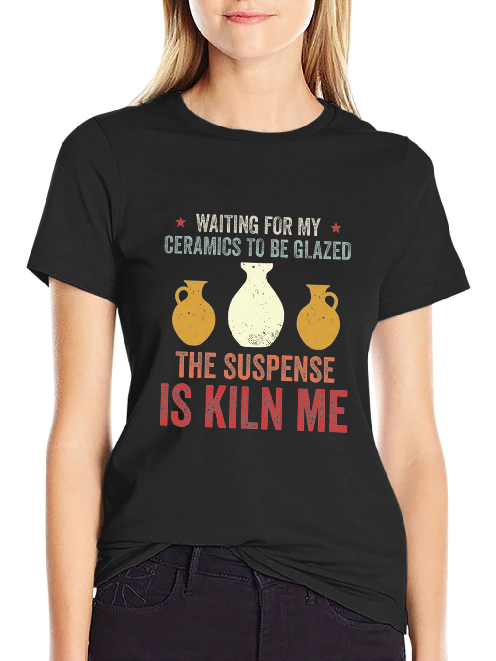 Waiting for My Ceramics T-Shirt